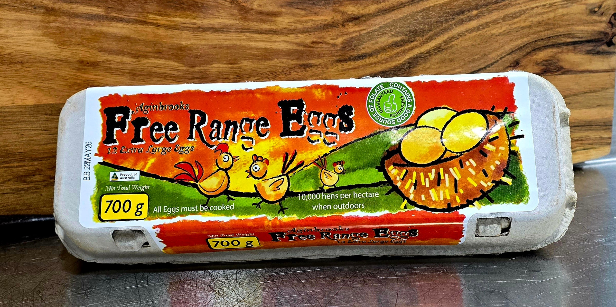 Aginbrooks XL Free-range Eggs — 1 Dozen