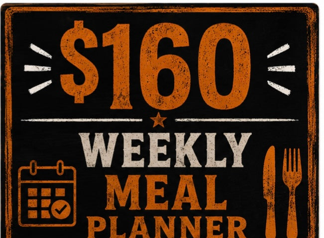 Tania's Weekly Meal Planner